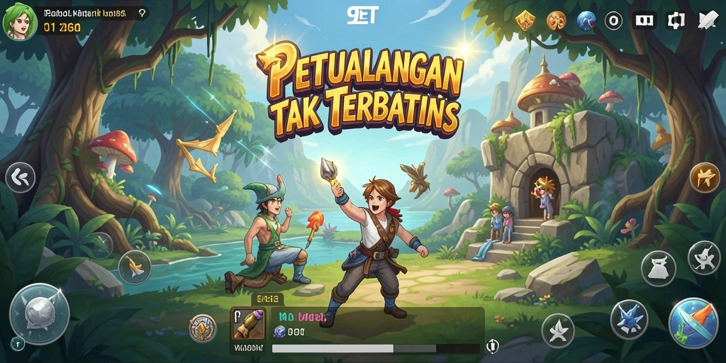 Tampilan gameplay dari 9ET yang menegangkan dan menarik.