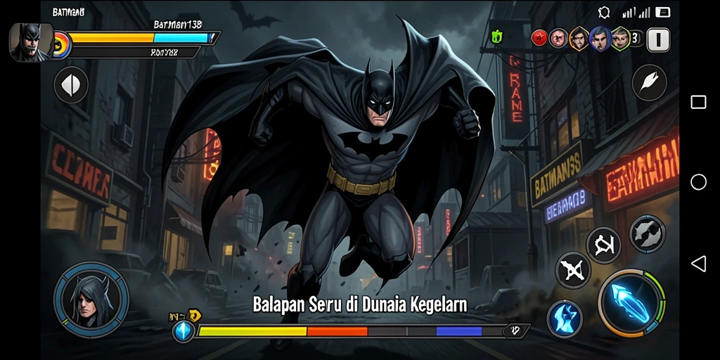 Gameplay balapan seru dengan grafis yang memukau.