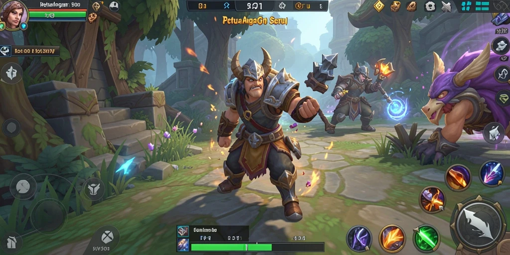 Tangkapan layar gameplay BOY303 dengan pertarungan ARPG yang mendebarkan.
