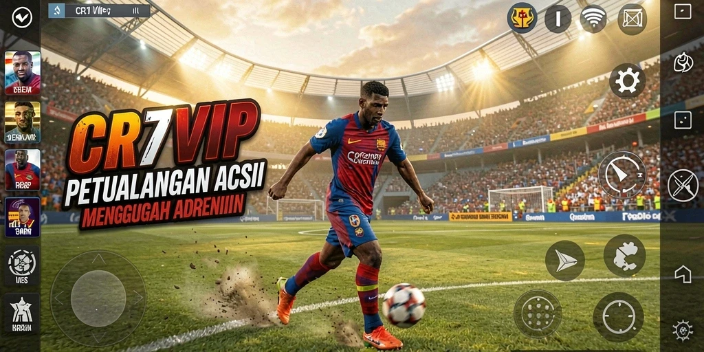 Screenshot gameplay <strong>CR7VIP</strong> yang menampilkan aksi pertempuran mendebarkan.