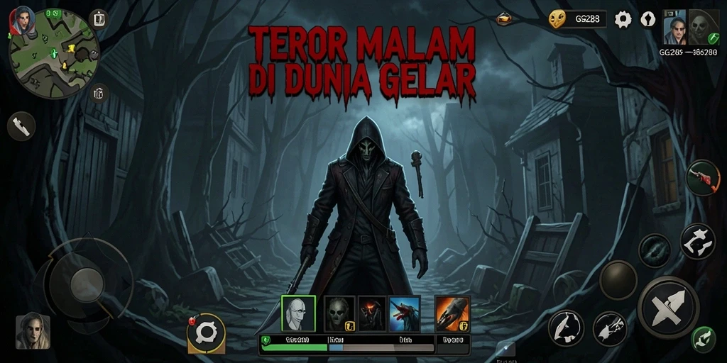 Gameplay GG288 menampilkan momen-momen menyeramkan yang mendebarkan.