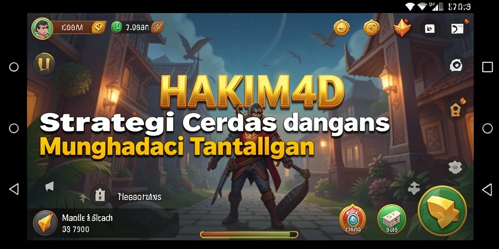Screenshot HAKIM4D menampilkan gameplay strategi yang mendebarkan.