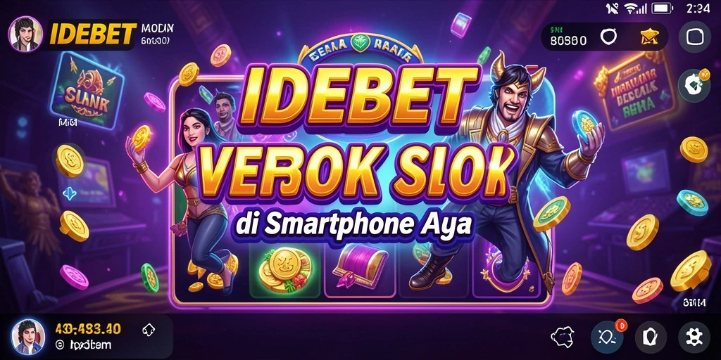 Tampilan gameplay Slot yang menarik dan mengasyikkan di IDEBET.