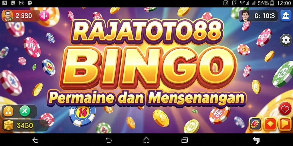 Tangkapan layar dari gameplay seru RAJATOTO88 yang menggambarkan permainan Bingo.