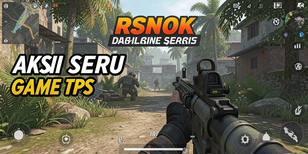Tampilan gameplay mendebarkan dari RSNOK di tengah aksi TPS.