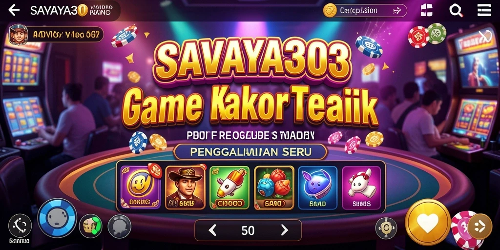 Tampilan gameplay SAVAYA303 yang menarik dan menghibur.