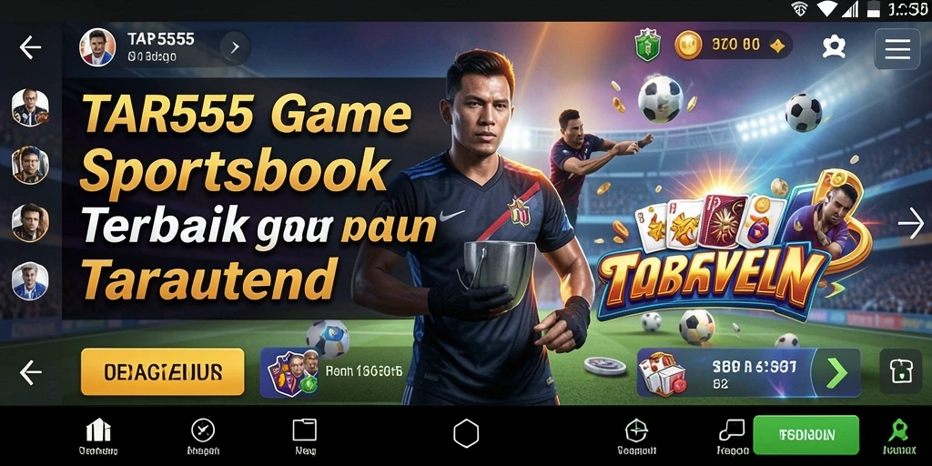 Tampilan gameplay TAR555 yang menarik dan interaktif dalam bertaruh.