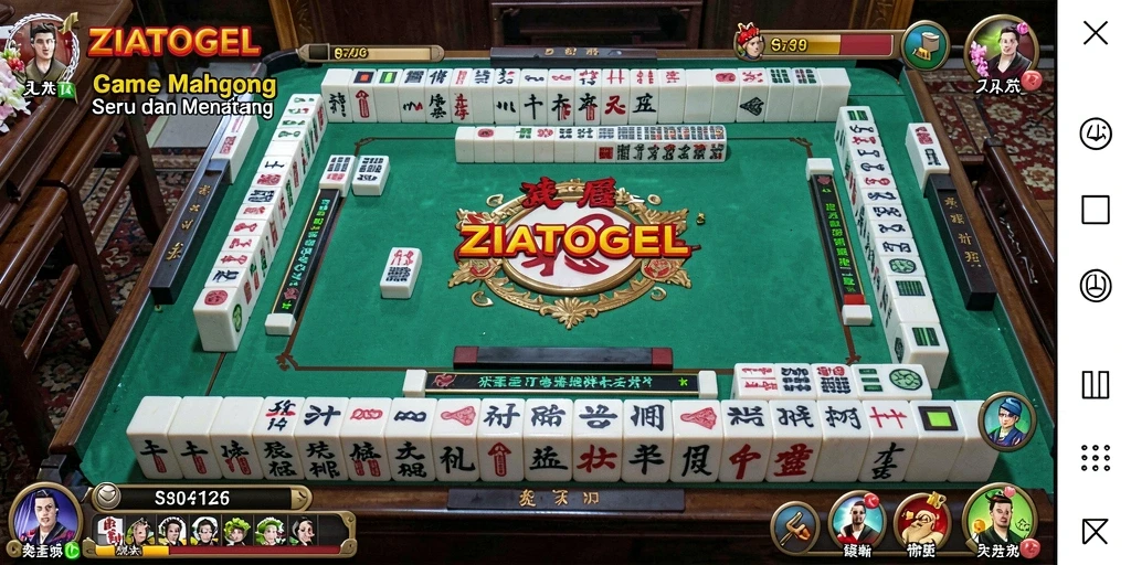 Tampilan gameplay ZIATOGEL yang menarik dan adiktif.
